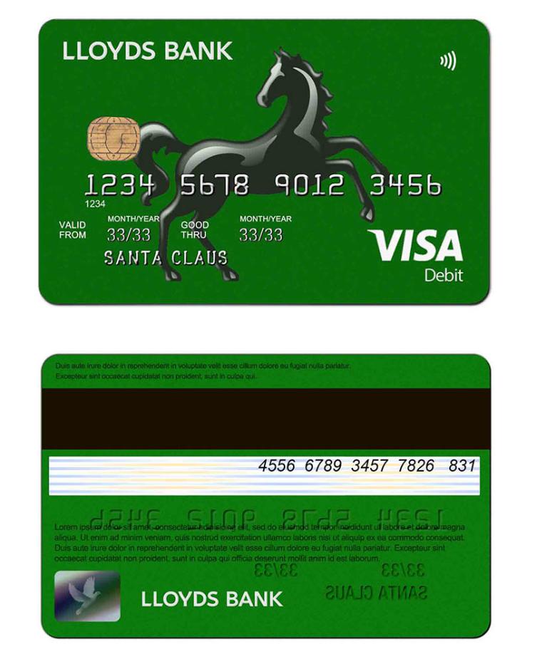 UK Lloyds bank credit card